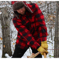 Tough Duck Buffalo Check Fleece Shirt