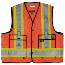 Custom Tough Duck Surveyor Safety Vest