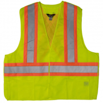 Custom Tough Duck 5-Point Tearaway Safety Vest