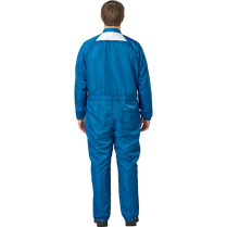 Criticore Honda Paint Room Coverall - On Model - Royal - Back