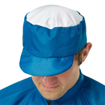 CritiCore Ventilated Automotive Painter’s Cap - On Model - Royal - Top