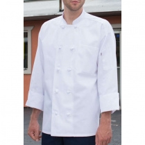 Uncommon Threads Classic 10 Knot Easy Care Twill Chef Coat