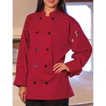 Uncommon Threads Moroccan 10 Black Button Twill Chef Coat