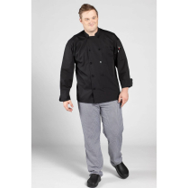 Uncommon Threads Classic Poplin with Mesh Back with 10 Matching Button Chef Coat