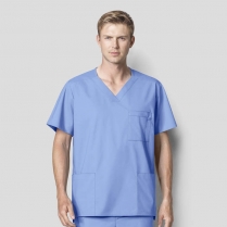 WonderWink WonderWORK Men's V-Neck Top