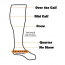 Extra Wide Sock Co Extra Wide Dress Socks - 3 Per Bag