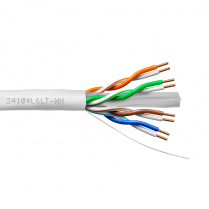 Provo CAT6 UTP Cable 23-4pr SOL BC UNSH 550MHz Low Temp CMR ETL FT4 RoHS – White JKT