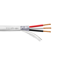 Provo Multi-Conductor 18-3c STR BC OA FL SH 75° C CSA FT4 UL RoHS – White JKT