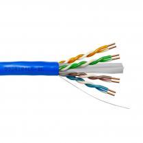 Provo CAT6 UTP Cable 23-4pr SOL BC UNSH 550MHz CMP ETL FT6 RoHS – Blue JKT