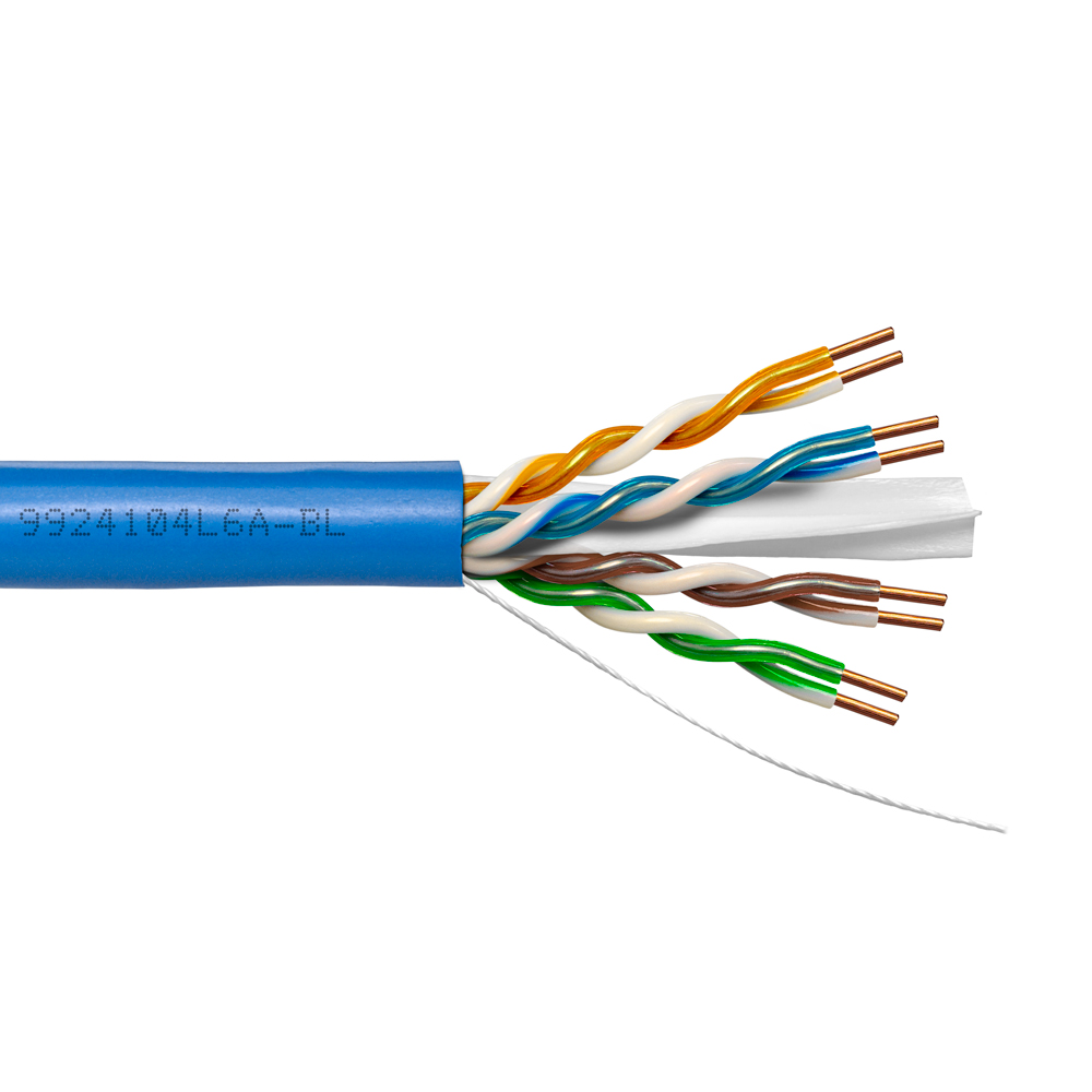 thumbnail image 2 of Sanwa Supply Category 6A Flat LAN Cable (Blue, 3m) KB-FL6A-03BL 2 of 13