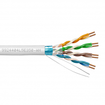 Provo CAT5E STP Cable 24-4pr SOL BC FL SH 350MHz CMP ETL FT6 RoHS – White JKT