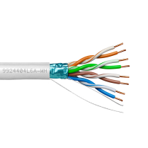 Provo CAT6A STP Cable 23-4pr SOL BC FL SH 500MHz CMP UL c(UL) ETL FT6 RoHS – White JKT