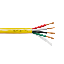 Provo Multi-Conductor 18-4c STR BC UNSH 75° C CSA FT6 UL RoHS – Yellow JKT