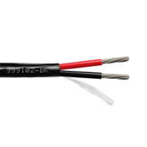 Provo c&acirc;ble multiconducteur en pl&eacute;num STR TC non blind&eacute; 10-2c CMP CSA FT6 RoHS &ndash; avec gaine noire