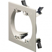 Arlington Dual Gang Round Hole Saw Low Voltage Mounting Bracket