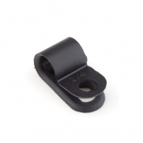 Provo Nylon Cable Clamps – 1/4" – Black – 100pcs/Bag