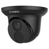 Caméra tourelle Cymbol de 8 MP, Starlight, IR, 4K et avec objectif de 2.8 mm, versoin 2 – noire