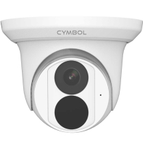 Caméra tourelle Cymbol de 8 MP, Starlight, IR, 4K et avec objectif de 2.8 mm, version 2 – blanche