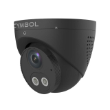 Cymbol 8MP 4K Tri-guard Turret Camera Two-way Audio & Light – Black