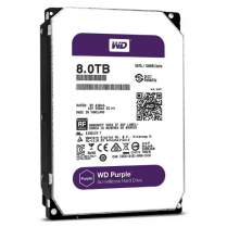 WD Purple™ 8TB SATA 6 Gb/s 3.5-inch Surveillance HDD