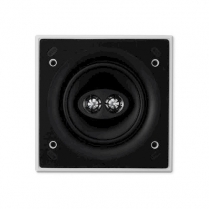 KEF Haut-parleur stéréo carré Uni-Q 6.5" Deux voies – C Series avec design ultra-mince – Unité