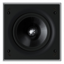 KEF haut-parleur carré encastrable aux plafonds et murs Uni-Q et de 8" avec bord ultra fin – (unité)