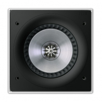 KEF haut-parleur carré encastrable aux murs et plafonds et de 8" d’extrêmes graves HT/THX ultra 2 Uni-Q avec bord ultra fin – (unité)