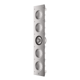 KEF Haut-parleur rectangulaire Uni-Q MAT™ Trois voies avec cinq haut-parleurs certifié THX Ultra – R Series avec design ultra-mince – Unité