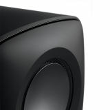 KEF caisson de basses noir Uni-Core avec 2 haut-parleurs de 6.5 et une amplification de classe D de 1000 W RMS – (unité)