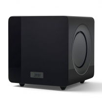 KEF caisson de basses avec 2 haut-parleurs de 9", série R et de 1000 W RMS – noir – (unité)