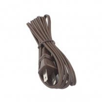 Provo Line Cord SPT1 18-2c (6ft) Brown