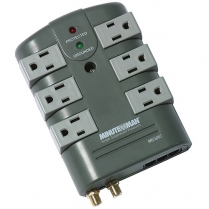 Minuteman Slimline Surge Suppressor – 2160 Joules w/ 6 Outlets