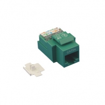 Provo prise renforcée keystone Cat 5 RJ45 style 110 – verte