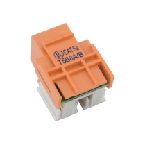 Provo prise renforcée keystone Cat 5 RJ45 style 110 – orange