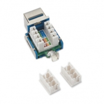 Provo Cat 6 110 Style Keystone Jack RJ45 – Blue