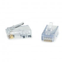 Platinum Tools ezEX44 RJ45 Unshielded Cat6 Connectors – 50pcs/Clamshell