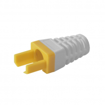 Platinum Tools Strain Relief for EZ-RJ45 CAT6+ 50pcs – Yellow