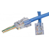 Platinum Tools connecteurs non blindés EZ-RJ45 Cat6 – 100 pièces/bocal