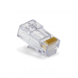 Platinum Tools EZ-RJ45 Cat6 Combo: 50 EZ-RJ45 Cat6 Connectors & 50 Cat6 Snag-Proof Strain Reliefs – 100pcs/Jar