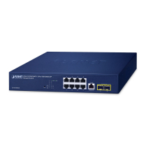 PLANET 8-Port 10/100/1000T + 2-Port 100/1000X SFP Switch Géré