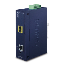 PLANET convertisseur industriel administrable avec mini-GBIC IP30 SNMP 10/100/ 1000base-T