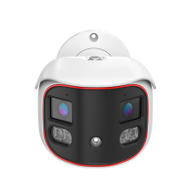 Provision-ISR Caméra panoramique bullet fixe 8MP à objectif grand angle avec DEL hybride et analytique DDA2
