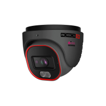 Provision-ISR Caméra tourelle 2MP S-Sight hybride IP à lentille fixe avec IR 20M et analyses DDA