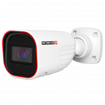 Provision-ISR caméra IP de type canon, série Eye-Sight, de 4 MP, avec objectif fixe de 3,6 mm et IR de 40 m – blanche