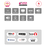 Provision-ISR 4MP Bullet Eye-Sight IP Fixed 3.6mm Lens w/ 40M IR Camera &ndash; Grey