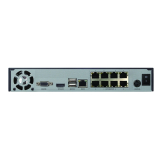 Provision-ISR H.265 Stand Alone NVR, 8CH 5MP at 25fps, MM case with PoE