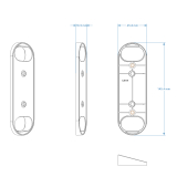 Provision-ISR 15 Degree Bracket for Doorbell