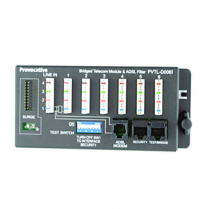 Provocative module de distribution télécom à 6 ports avec interface de sécurité RJ31X