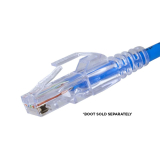 Simply45® cat5e Pass-Through RJ45 non blindé – 500 fiches – teinte bleue