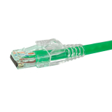 Simply45® ProSeries Cat6 Unshielded Pass-Through RJ45 Modular Plugs with Cap45® 100 pc/Jar – Green Tint